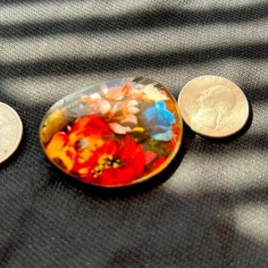 Crafting. Eye glass lense pin